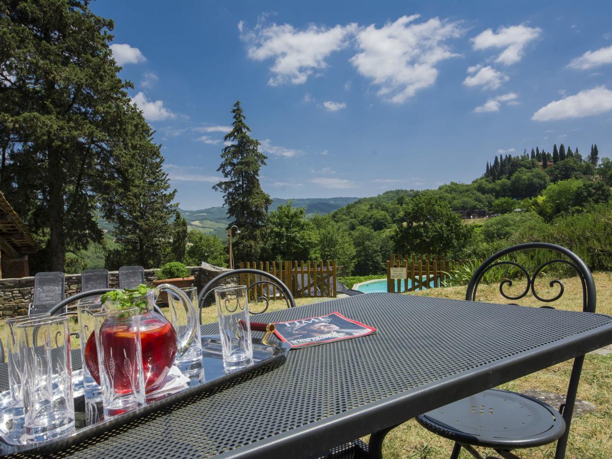 Holiday Home Le Bonatte-1 By Interhome Radda in Chianti Bagian luar foto